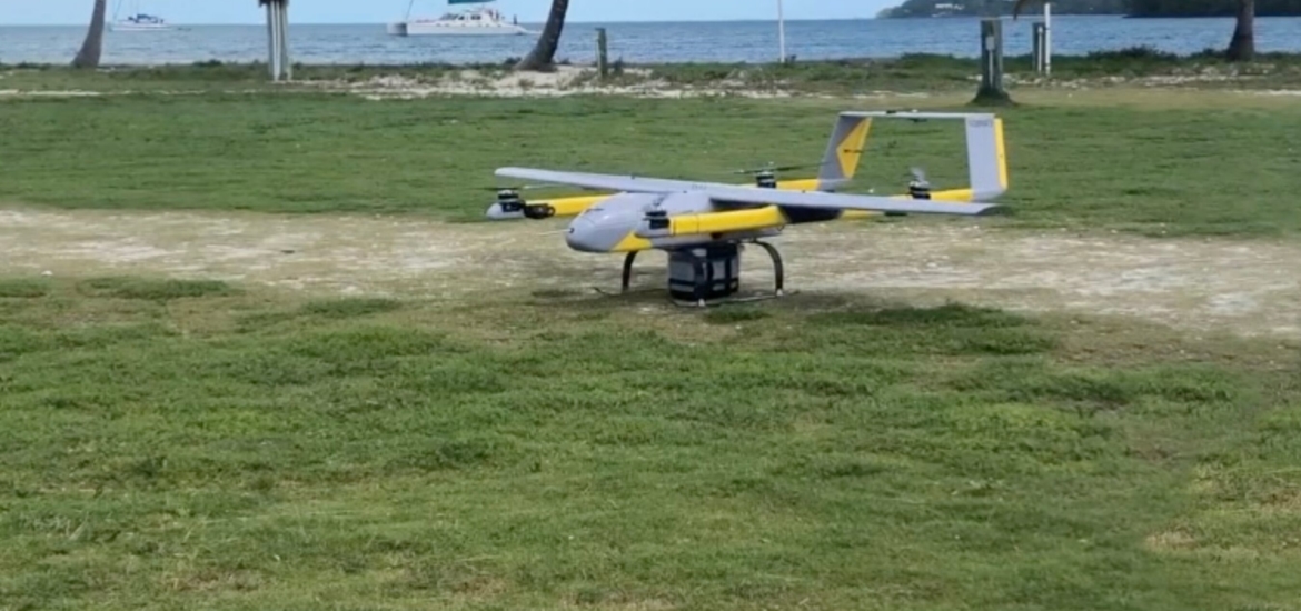 Pilot testing of long-range cold chain delivery of medicines by drone