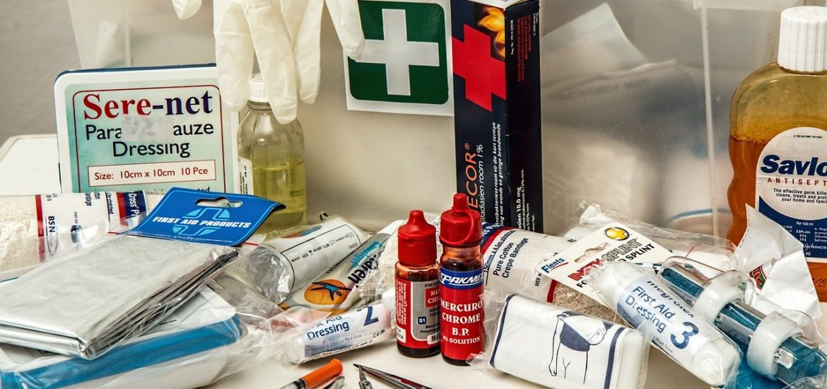 First Aid Kit at Home